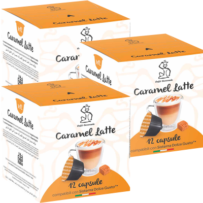 Кофе в капсулах Corcovado Caramel Latte 3 упаковки