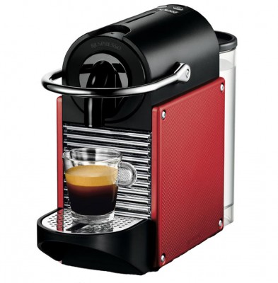 Кофемашина капсульная Nespresso Pixie Красная