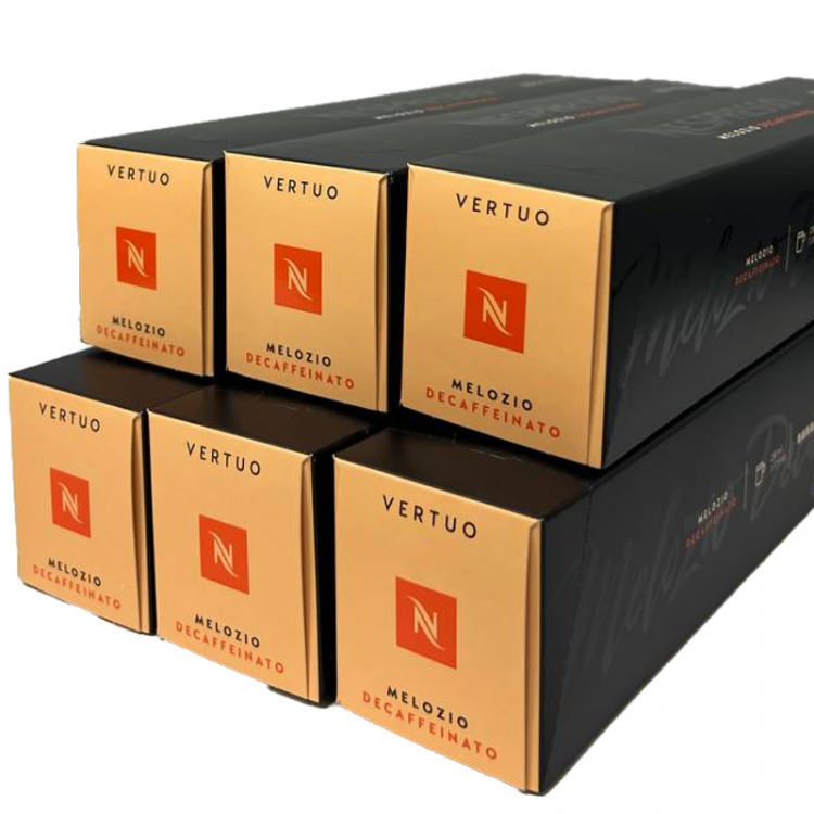 Кофе в капсулах Nespresso Vertuo Melozio Decaffeinato 60 капсул
