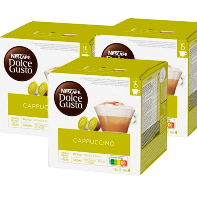 Кофе в капсулах Dolce Gusto Cappuccino 3 упаковки