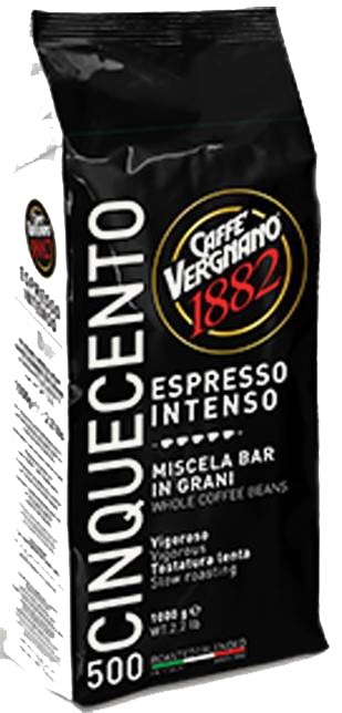 Кофе в зернах Vergnano Intenso 500