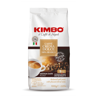 Кофе в зернах Kimbo Crema Dolce 1 кг