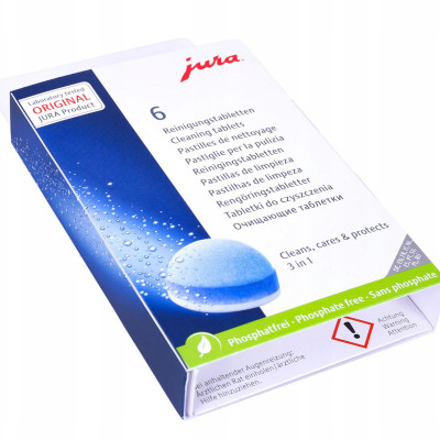 Таблетки Jura для 2-фазовой очистки -6 шт