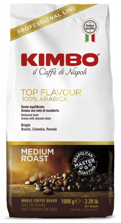 Кофе в зернах Kimbo Top Flavour 1 кг
