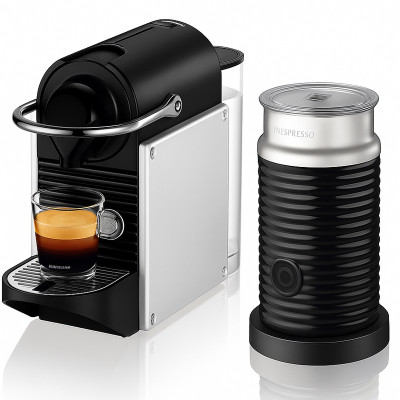 Кофемашина Pixie Silver + Aeroccino3