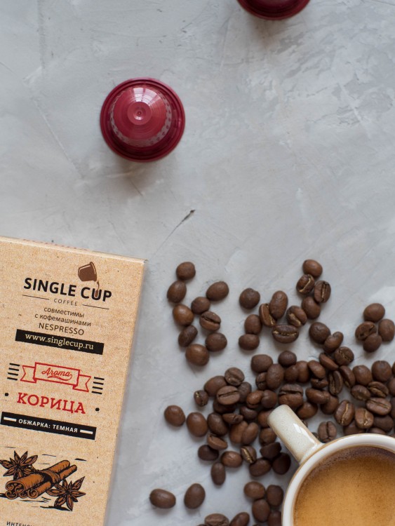 Кофе в капсулах Single Cup "Корица" купить в интернет-магазине 24kofe ...