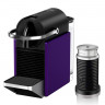 Кофемашина Nespresso Pixie Фиолетовый + Aeroccino3 черный