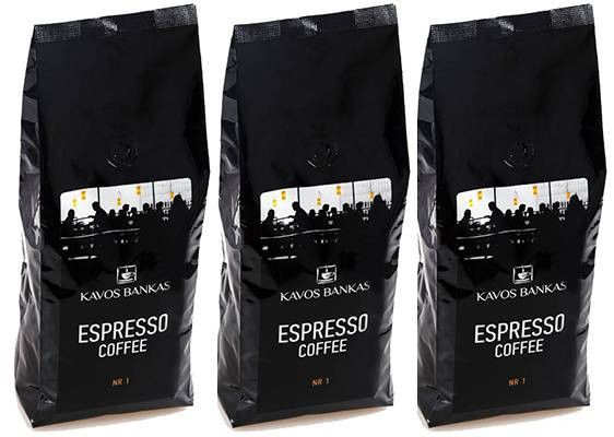 Кофе в зернах Kavos Bankas Espresso Coffee NR-1 (3 кг)
