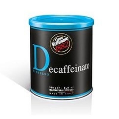 Кофе молотый Caffe' Vergnano Espresso Decaffeinato 250гр