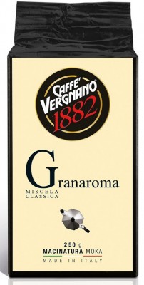 Кофе молотый Caffe' Vergnano Granaroma 250гр