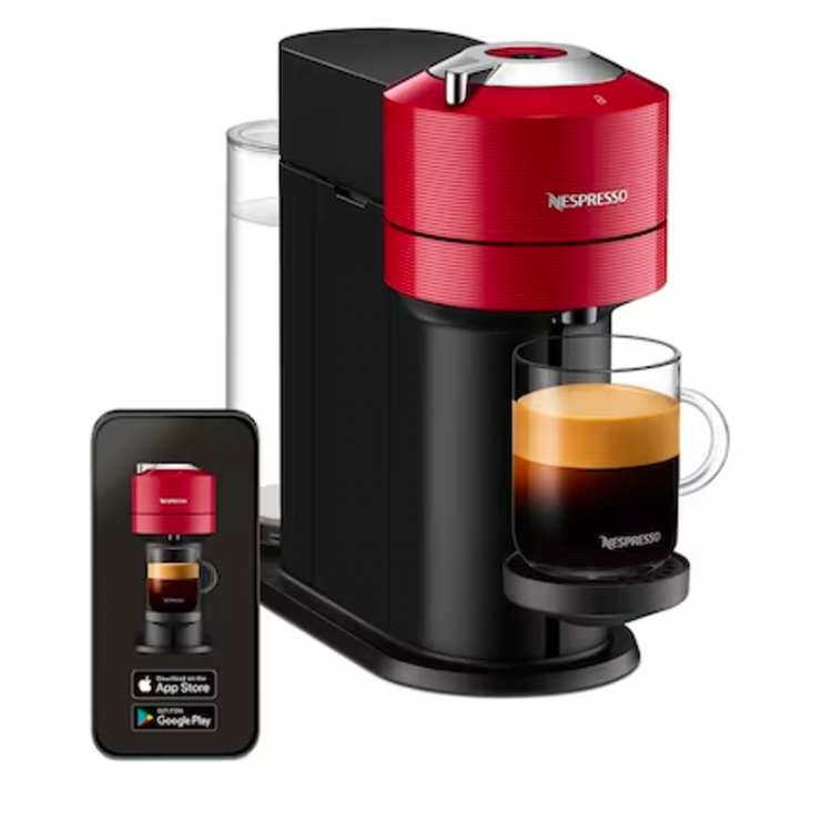 Кофемашина капсульная Nespresso Vertuo Next Red