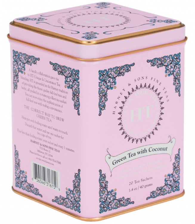 GREEN TEA WITH COCONUT (Зеленый чай с кокосовым орехом)
