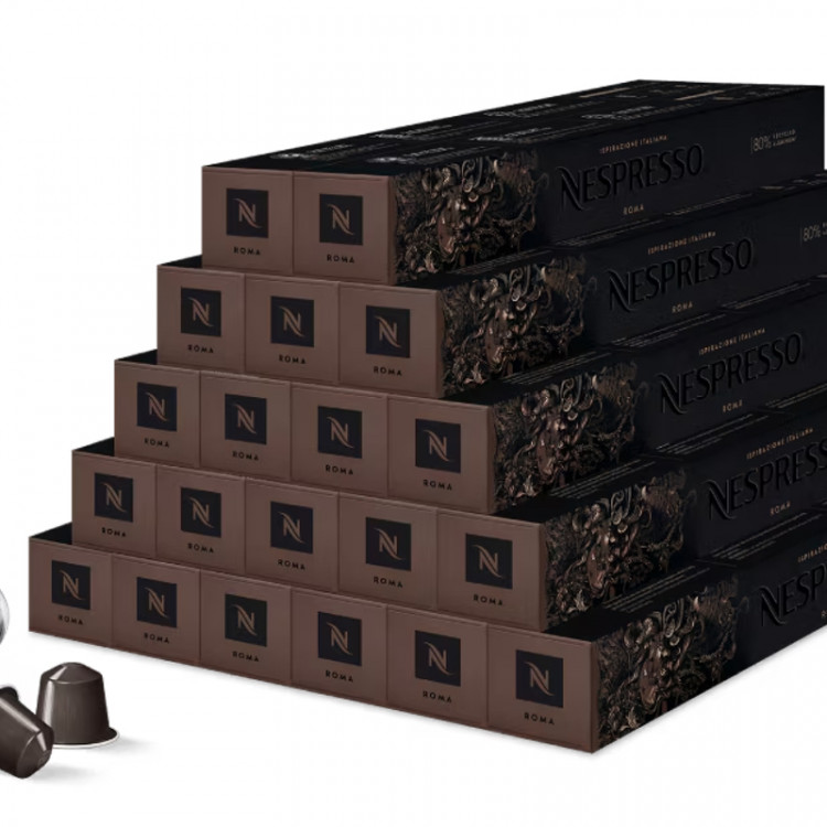 Кофе в капсулах Nespresso Roma 200 капсул