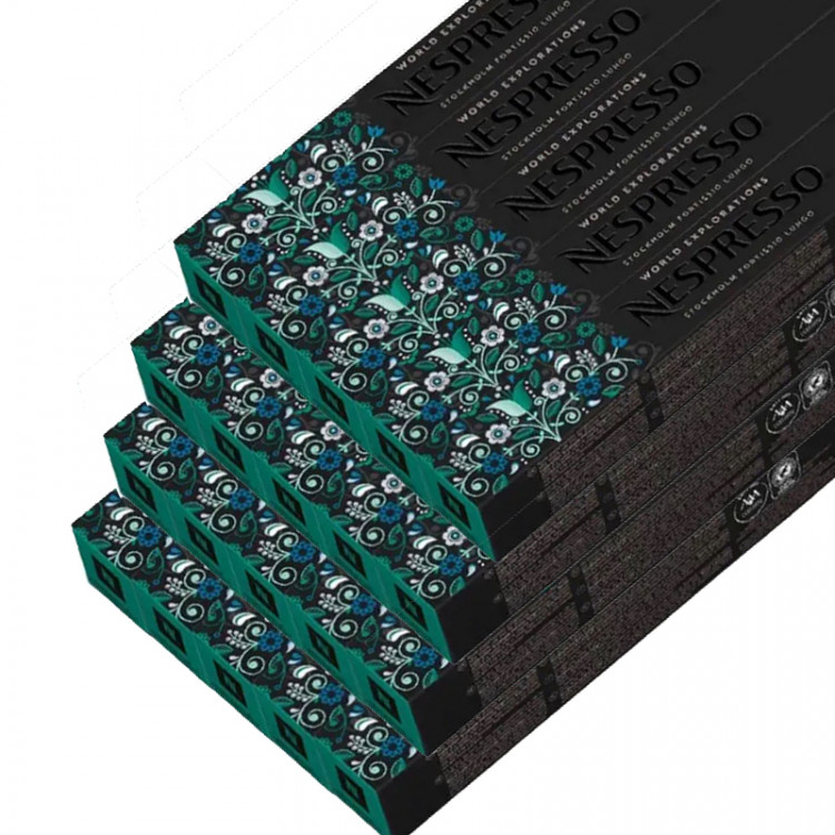 Кофе в капсулах Nespresso StockHolm Lungo 200 капсул Кофе в капсулах Nespresso StockHolm Lungo 200 капсул