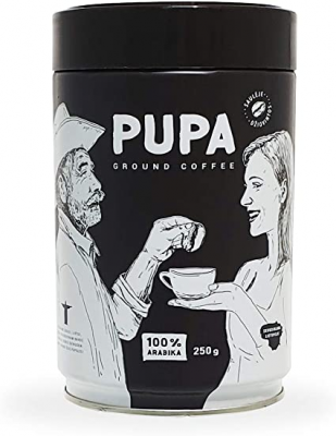 Кофе молотый Kavos Bankas Pupa Medium Roast 250г