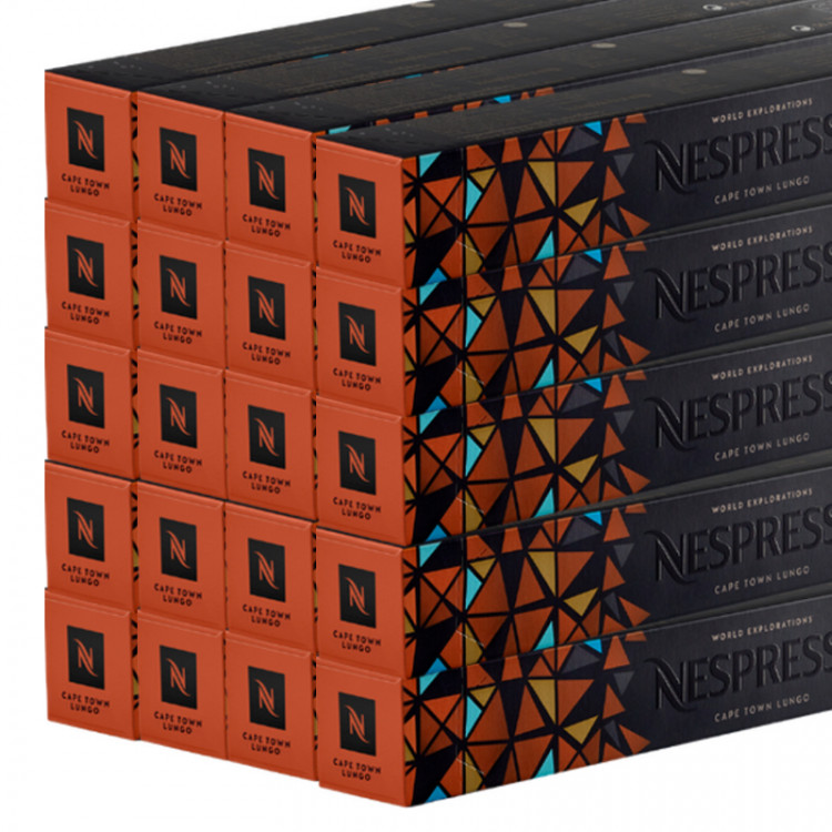 Кофе в капсулах Nespresso Cape Town 200 капсул