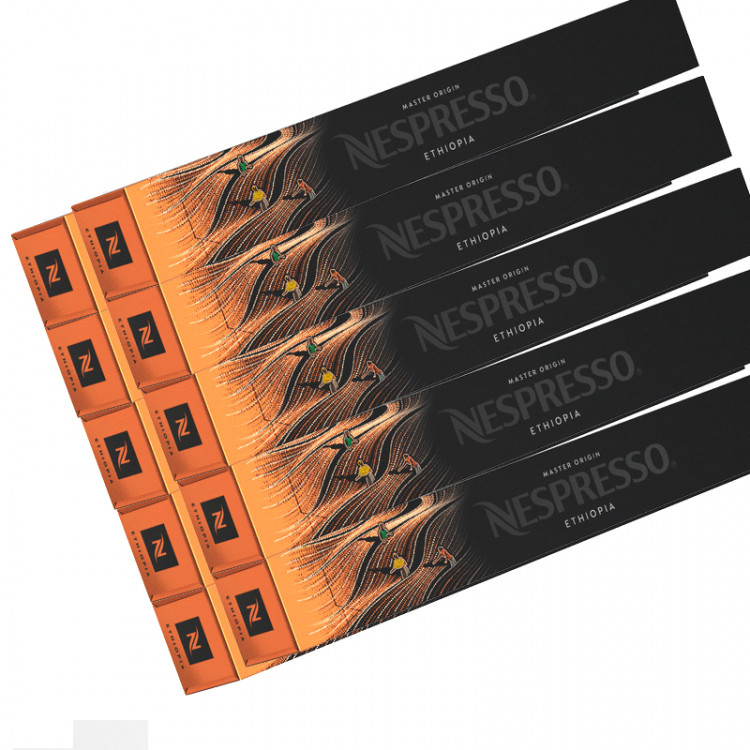 Кофе в капсулах Nespresso Ethiopia -100 капсул