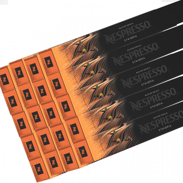 Кофе в капсулах Nespresso Ethiopia -200 капсул