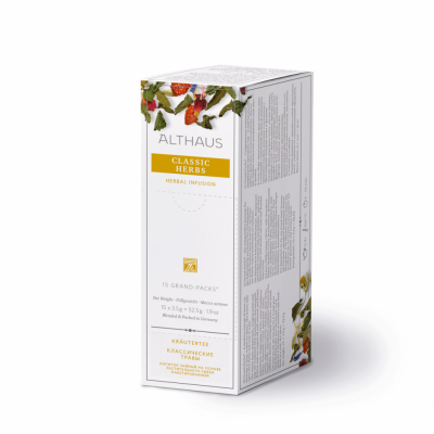 Чай в пакетах Althaus Classic Herbs - Классические травы
