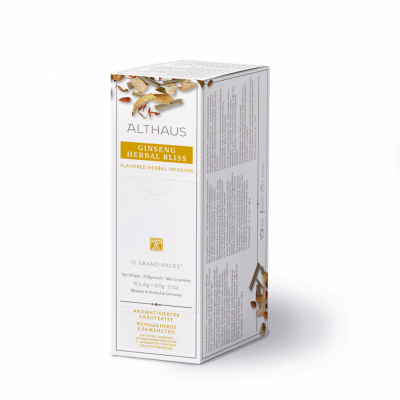 Чай в пакетах Althaus Ginseng Herbal Bliss - Женьшеневое блаженство