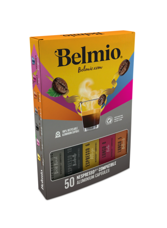 Подарочный набор Belmio Classic luxury collection 50 капсул