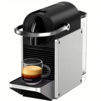 Капсульная кофемашина Nespresso Pixie Silver