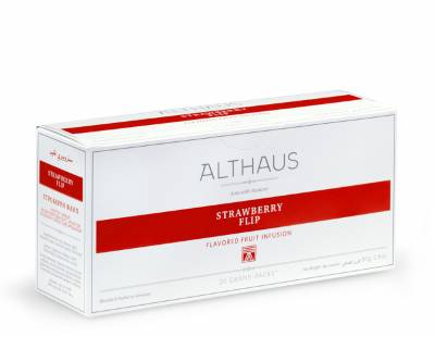 Чай в пакетах Althaus Strawberry Flip - Строберри Флип
