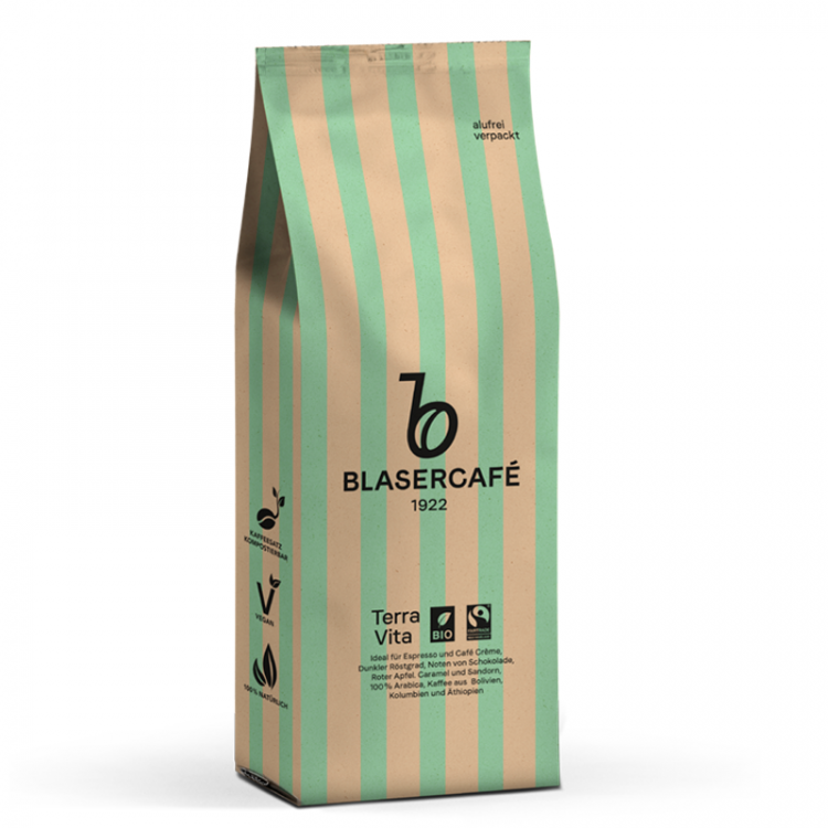 Кофе в зернах Blasercafe Terra Vita 250гр