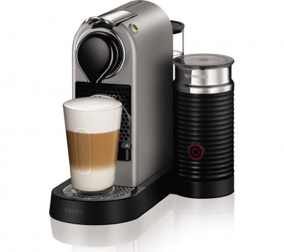 Кофемашина капсульная Nespresso Citiz&Milk (серая)