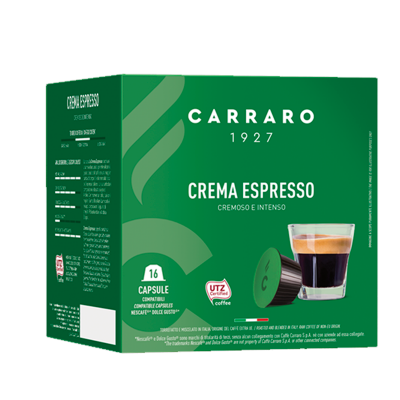 Кофе Carraro Crema Espresso 16 капсул