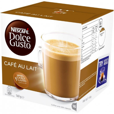 Кофе в капсулах Dolce Gusto Caffe Au Lait