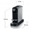 Кофемашина Nespresso CitiZ titan c140
