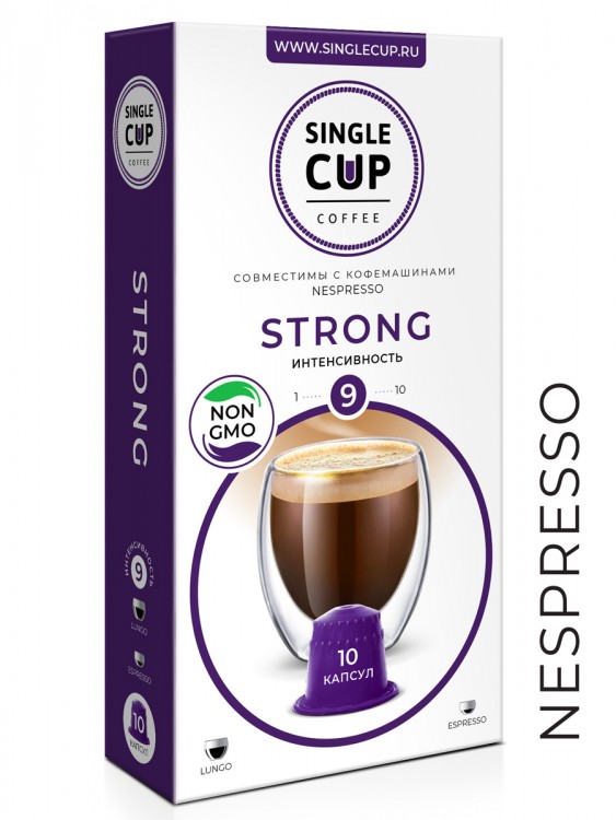 Кофе в капсулах Single Cup "Strong"