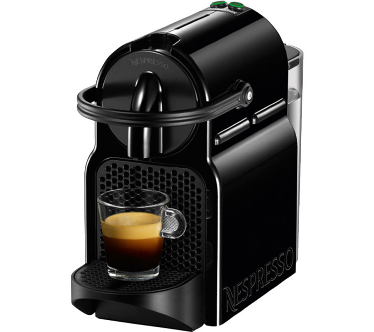 Капсульная кофемашина Nespresso Inissia, цвет черный