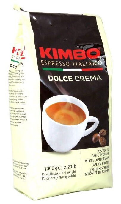 Кофе в зернах Kimbo Dolce Crema 1кг купить в интернет-магазине 24kofe ...